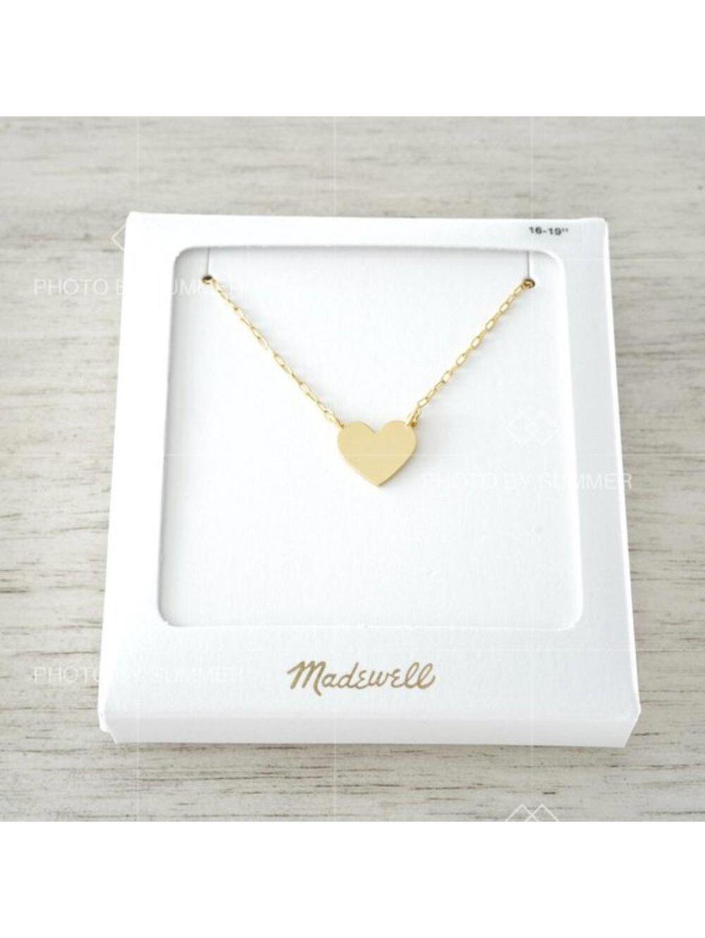 Madewell Heart Pendant Necklace Gift Box - Picture 2 of 5